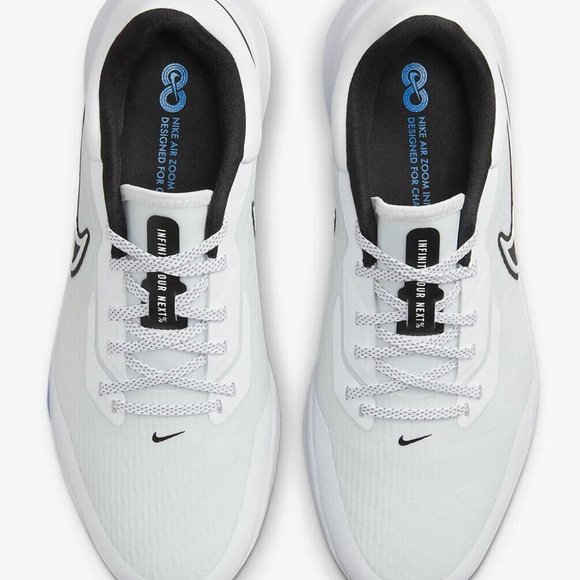 Nike Air Zoom Infinity Tour NEXT% Golf Men's 10 DC5221-103 White Blue Bl… - Picture 4 of 9